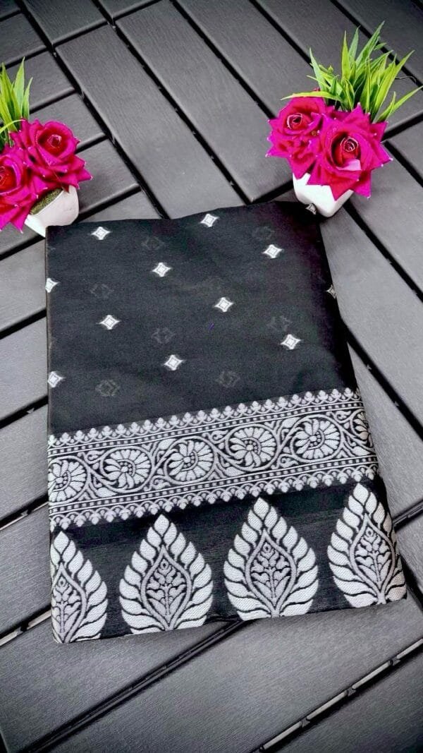 Latest Black Colour Silk Sarees 2024