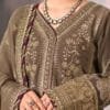 Light Brown Georgette With Heavy Embroidered Pakistani Suits In Sale