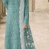 Sky Blue Georgette With Heavy Embroidered Pakistani Suits In Sale