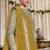 Yellow Georgette Embroidered Pakistani Suits In Sale