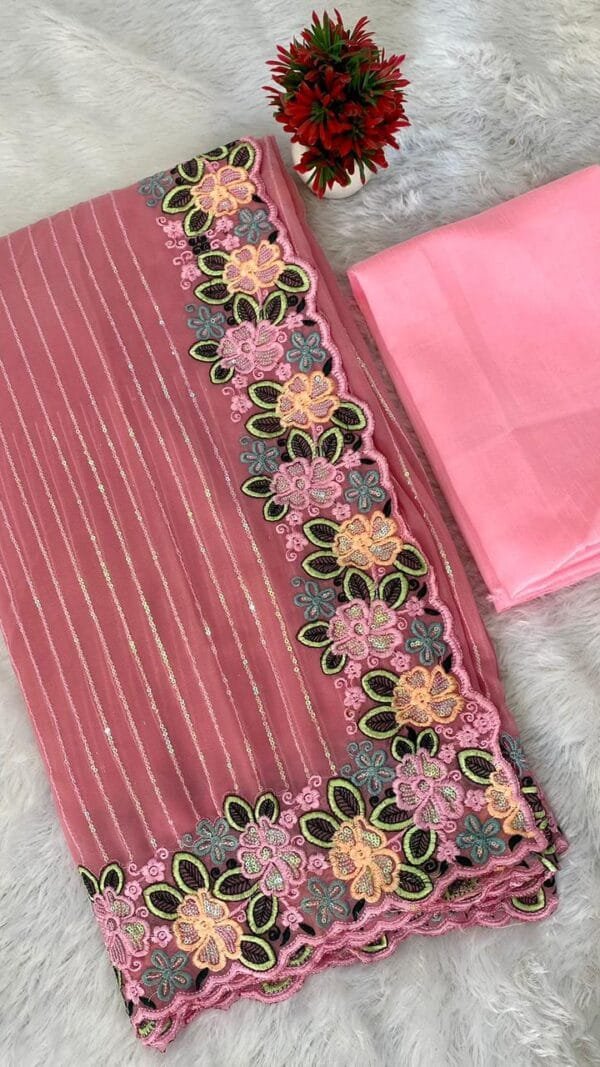 ChicCharm Drapery Hub Designer Sarees for Women