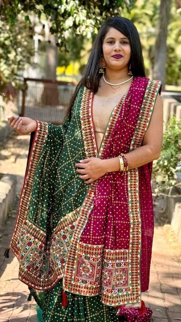 Light Green Vishitra Saree