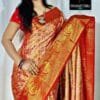 Magenta Pure Kanjivaram Silk Sarees