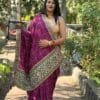 Maroon Colour Vishitra Saree