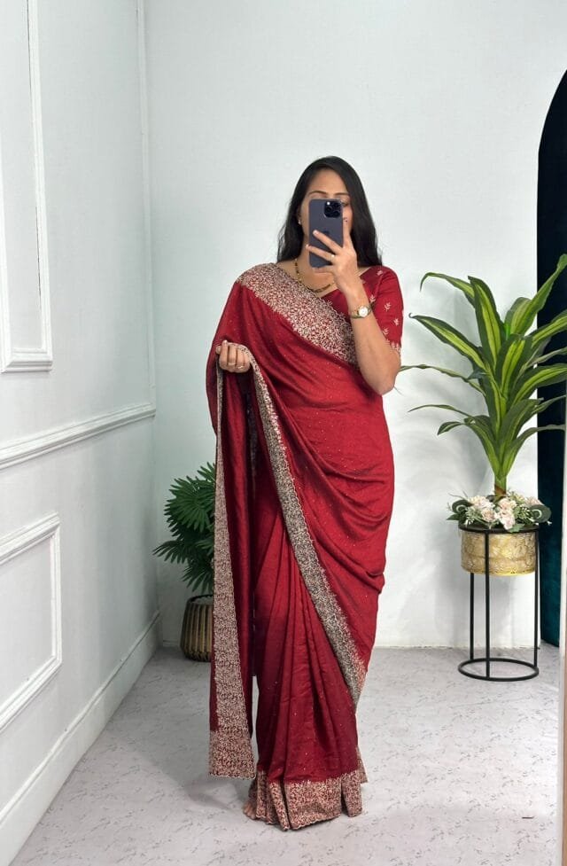 OpulentOrchid Couture Designer Sarees for Women