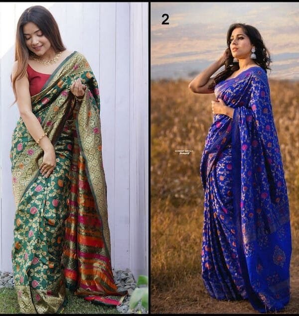 SilkSpell Couture Designer Sarees for Women