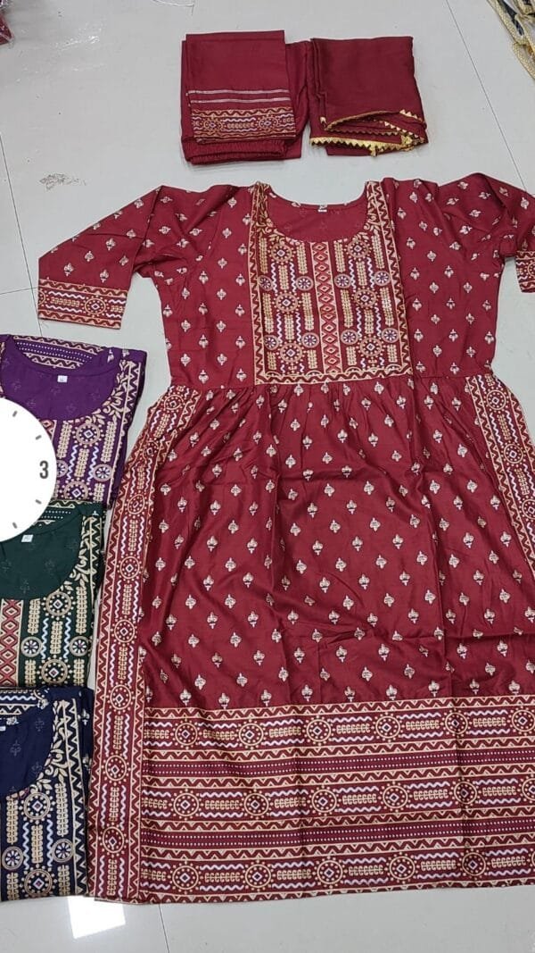 Affordable Alia Cut Dresses Kurtis