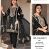 Black Colour GEORGETTE WITH HEAVY EMBROIDERED Suits