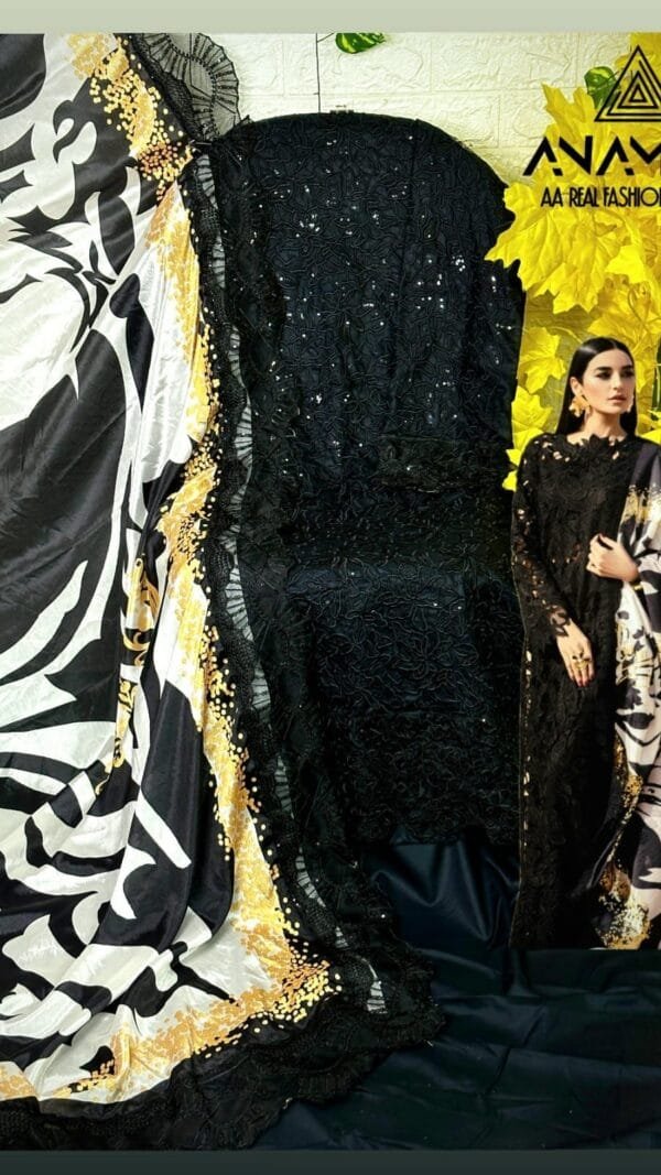 Black Colour Heavy Pure Rayon Cotton Suits