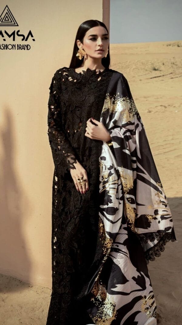 Black Colour Heavy Pure Rayon Cotton Suits