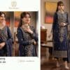 Blue Colour Georgette very heavy embroidered Suits