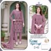 Brown Colour FOX GEORGETTE EMBROIDERY Suits