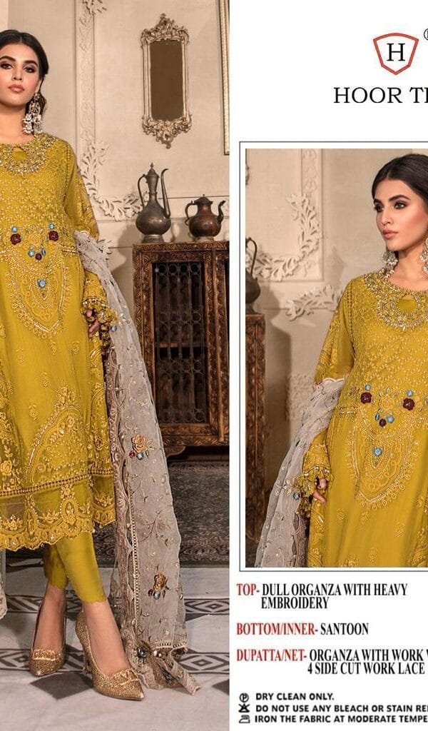 Buy Pakistani Suits On Sale Heavy Organza Suits