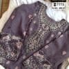 Choklet Colour Georgette shaded very heavy embroidered Suits