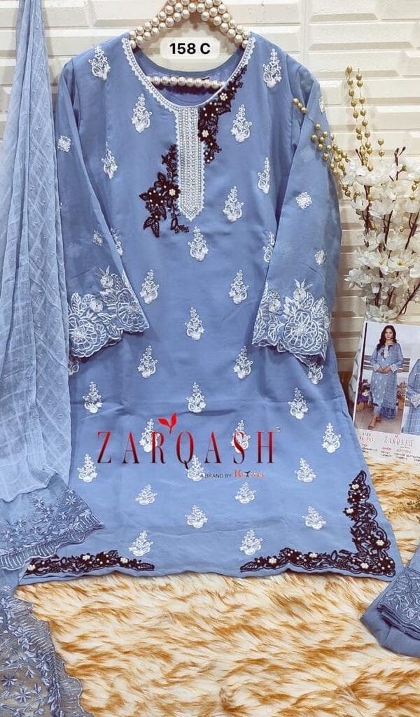 Grey Blue Colour READYMADE COLLECTION