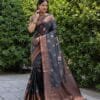 Grey Colour premium Soft Silk sarees