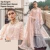 Grey Pink Colour FOX GEORGETTE Suits