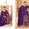 Jambli Colour Chinon Semi stitched very heavy embrdrdy Suits
