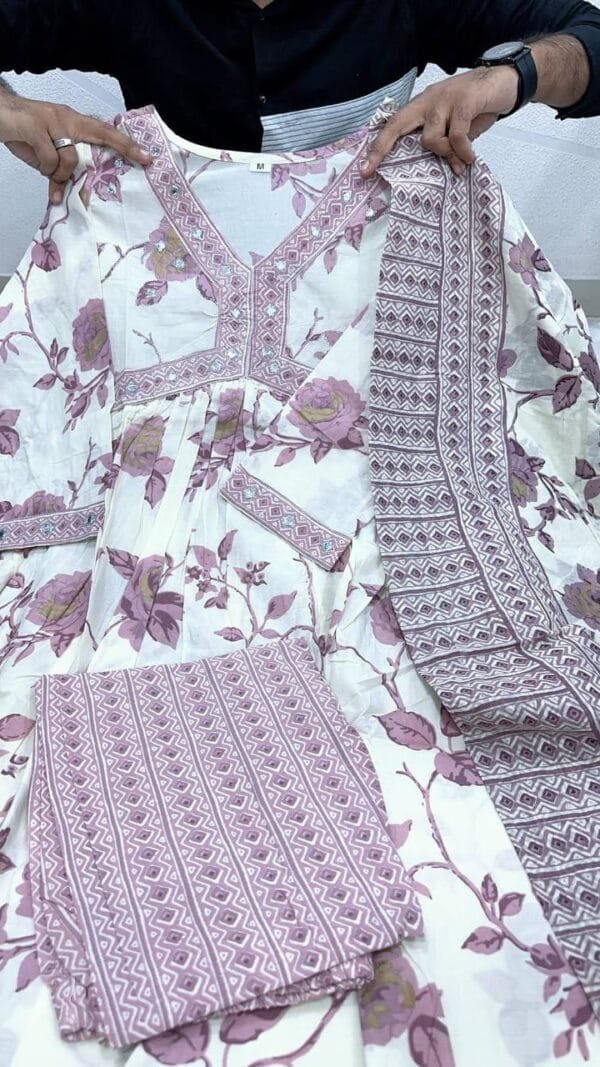 Light Brown Colour BEAUTIFUL LACE WORK AND EMBROIDERY WORK