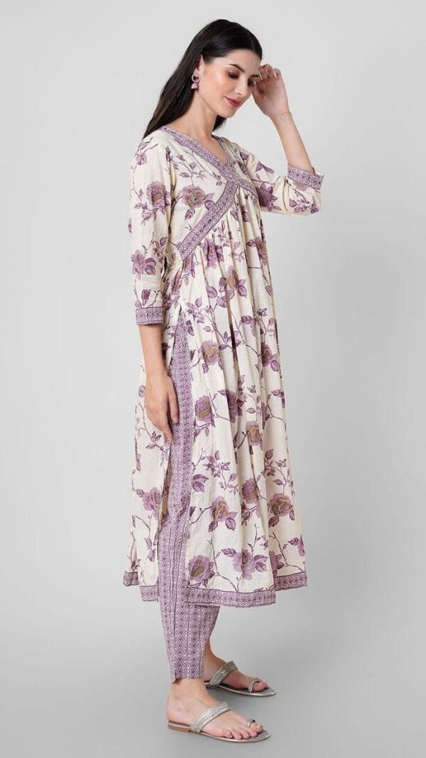 Light Brown Colour BEAUTIFUL LACE WORK AND EMBROIDERY WORK