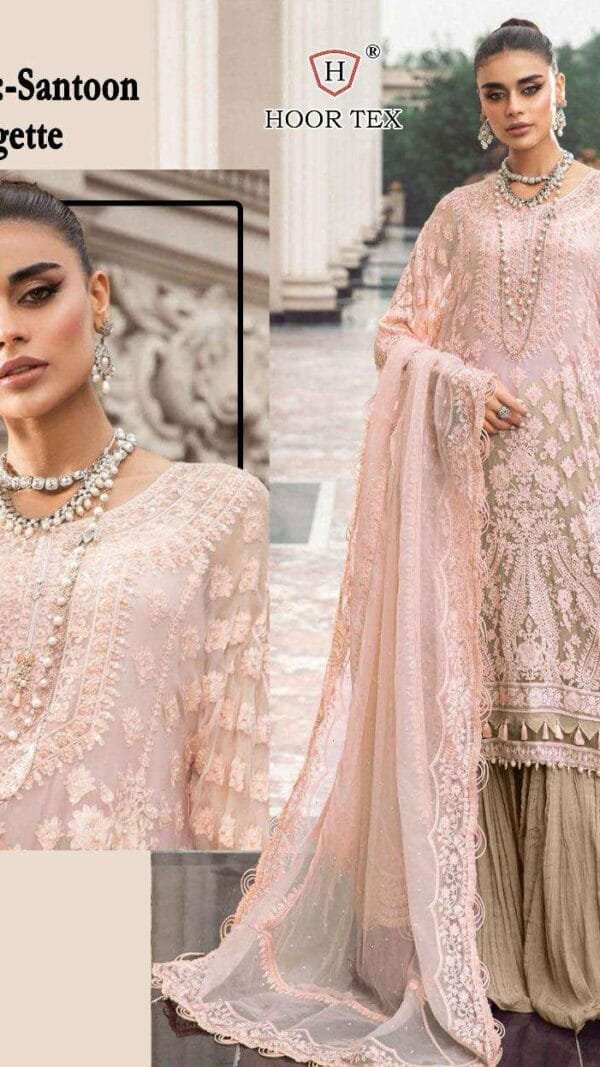 Light Brown Colour FOX GEORGETTE Suits