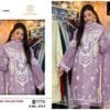 Light Brown Colour Organza Embroidered, handwork Suits
