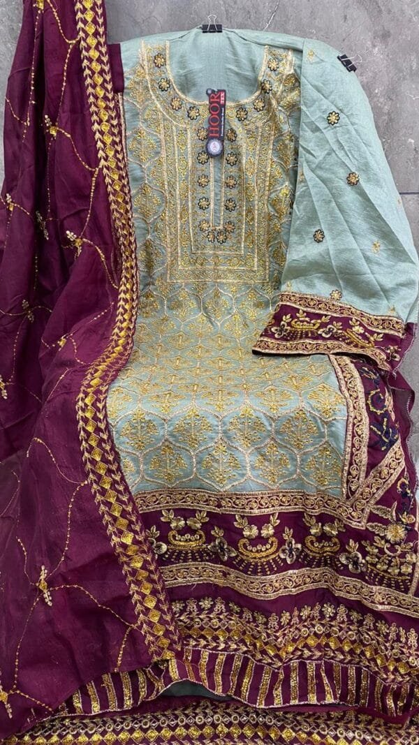Light Shepiya Colour Heavy chinon Suits