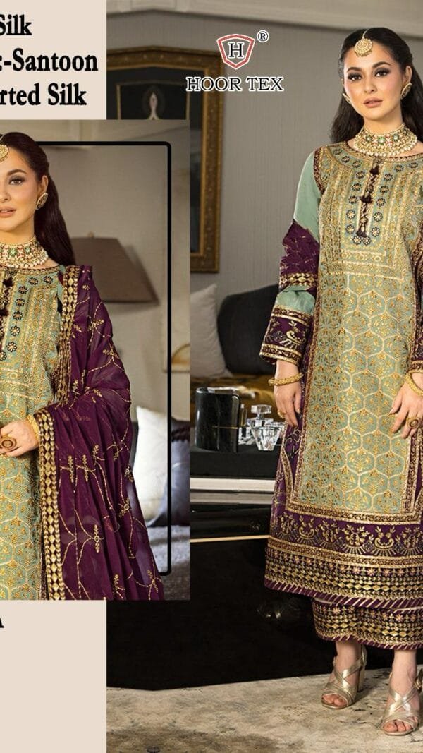 Light Shepiya Colour Heavy chinon Suits