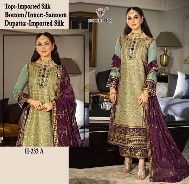 Light Shepiya Colour Heavy chinon Suits