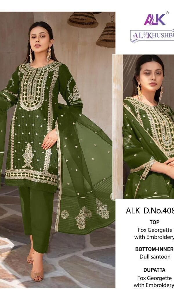 Mehdi Colour GEORGETTE WITH HEAVY EMBROIDERED Suits