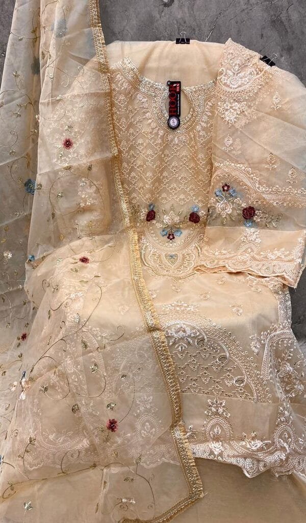 Pakistani Clothes Brands Sale Heavy Organza Suits