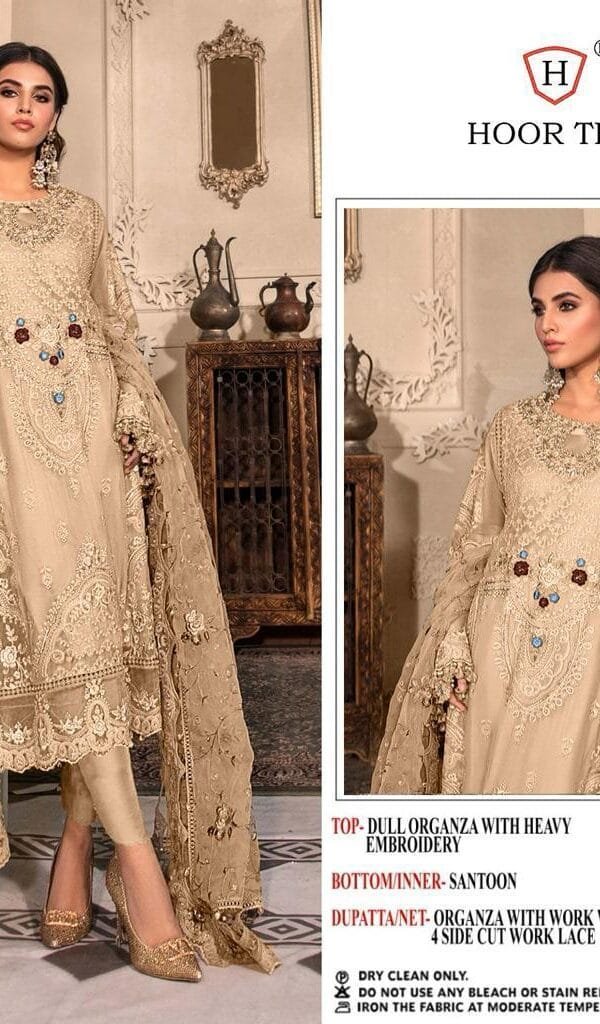 Pakistani Clothes Brands Sale Heavy Organza Suits