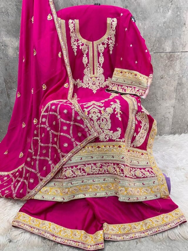 Pakistani Dresses Sale Imported Sillk