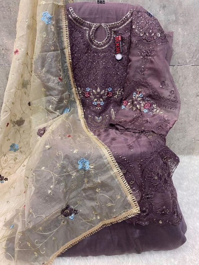 Pakistani Dresses Sale Wholesale Heavy Organza Suits