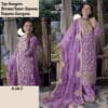 Purple Colour FOX GEORGETTE Suits