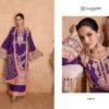 Purple Colour Heavy Chinon Suits
