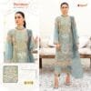 Sky Blue Colour ORGANZA EMBROIDERED Suits