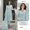 Sky Blue GEORGETTE EMBROIDERED SUITS
