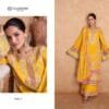 Yellow Colour Heavy Chinon Suits