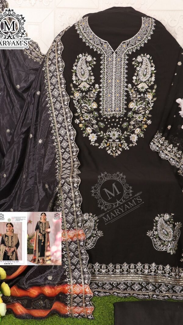 Black Colour Pakistani Festive & Party Wear Collection Suit