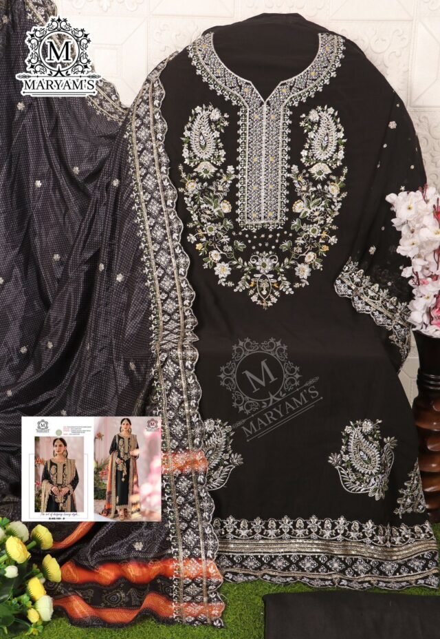 Black Colour Pakistani Festive & Party Wear Collection Suit