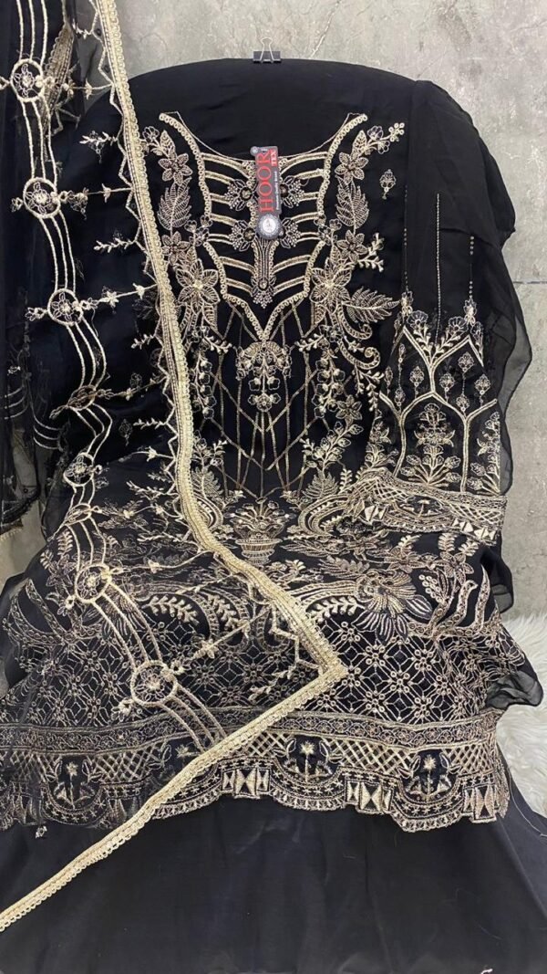Black Colour SANTOON FOX GEORGETTE Suit