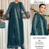 Blue Colour Georgette With Heavy Embroidered Suits