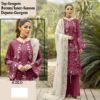 Brown Colour FOX GEORGETTE Suits