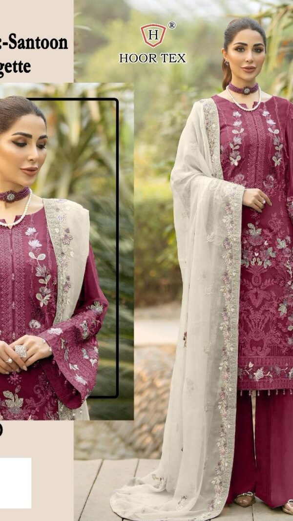 Brown Colour FOX GEORGETTE Suits