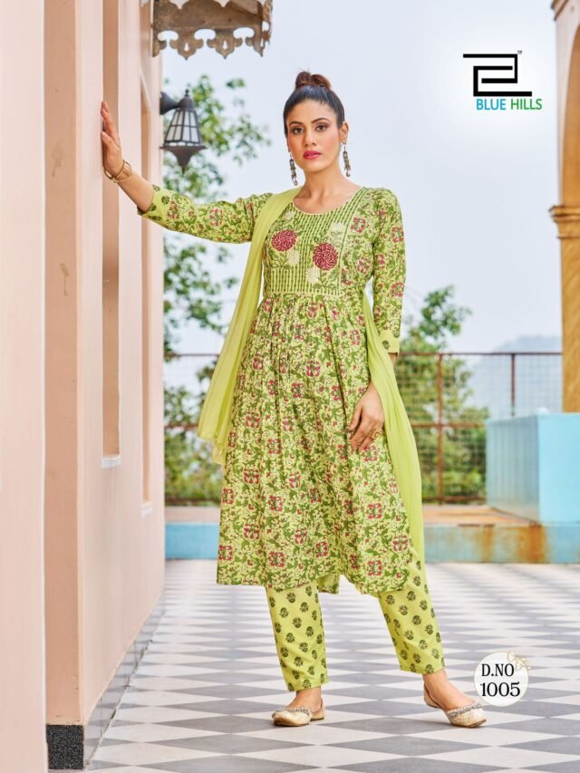 Green Colour Ready to Wear Dresses