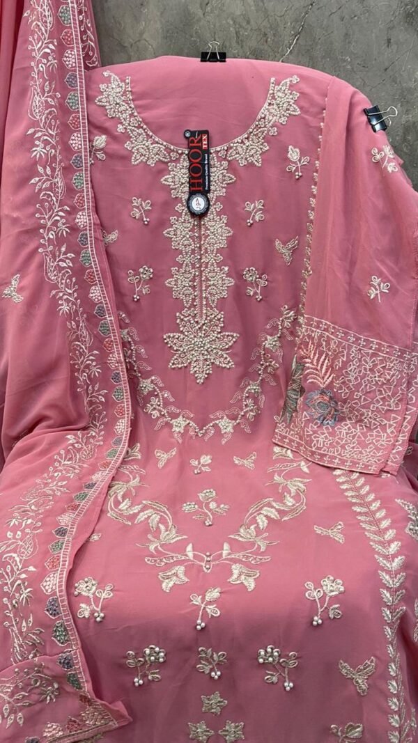 Light Brown Colour FOX GEORGETTE Suits