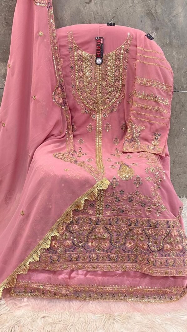 Light Brown Colour FOX GEORGETTE Suits