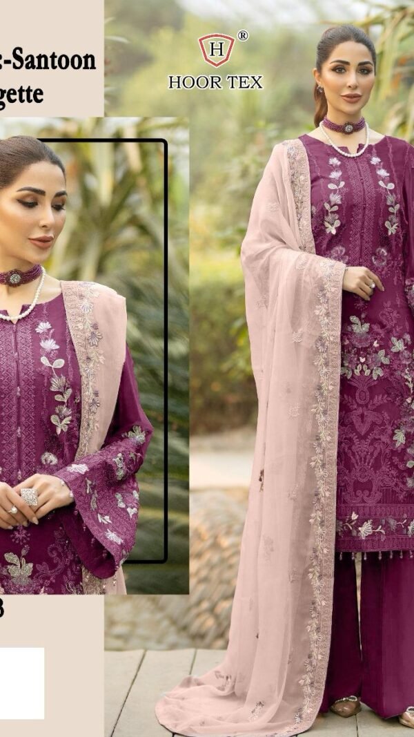 Light Brown Colour FOX GEORGETTE Suits