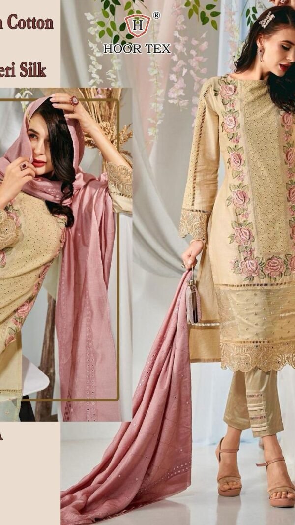 Light Brown Colour Hevy cotton pakistani Suits